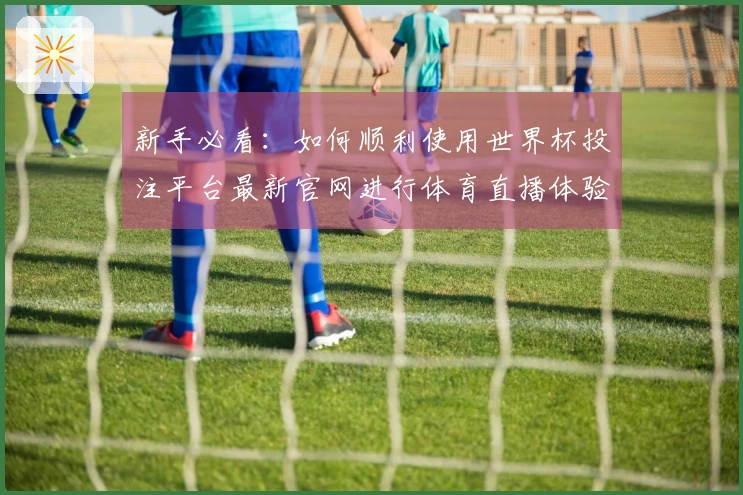 新手必看：如何顺利使用世界杯投注平台最新官网进行体育直播体验