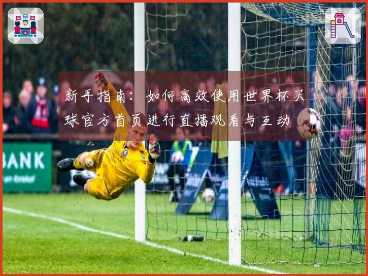 新手指南：如何高效使用世界杯买球官方首页进行直播观看与互动